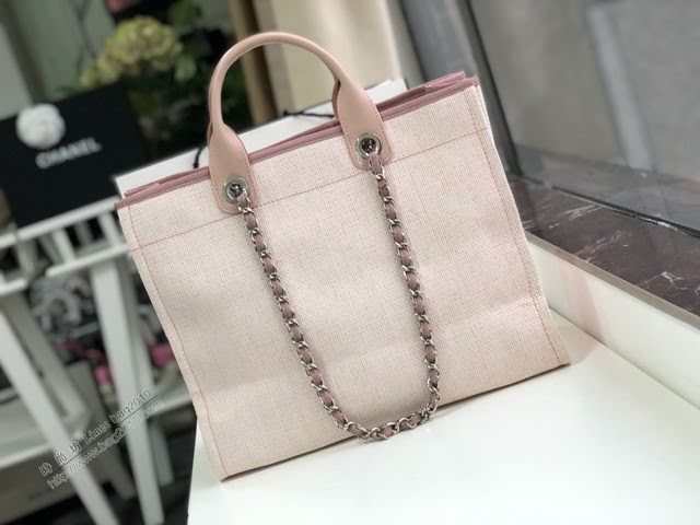 Chanel女包 66941 香奈兒經典款沙灘包 Chanel帆布購物袋  djc4038